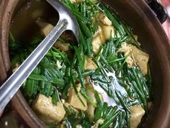 韭菜焖豆腐-天强农家菜馆