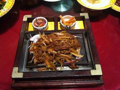葱爆羊肉-那家小馆•北京菜•烤鸭(香山店)