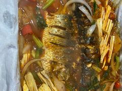 -卢渔翁纸包·脆皮烤活鱼(麓谷小镇店)