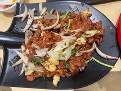 孜然羊肉-大眼锅贴水饺(河东店)