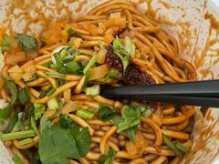 香辣鸡胗热干面-蔡记炸酱热干面(昌里路店)