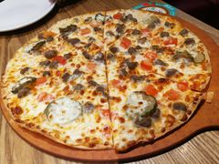 大装薄脆0.1芝士汉堡-棒约翰比萨·意面(剑河店)