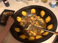 豆角土豆炖排骨-妈妈家铁锅炖(景诚园综合楼店)