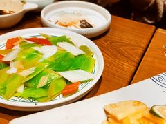 莴笋片炒山药-云海肴·汽锅鸡·云南代表菜(天山百盛优客店)