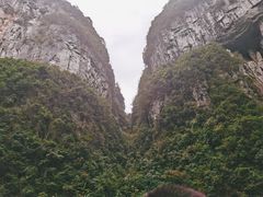 -龙水峡地缝景区