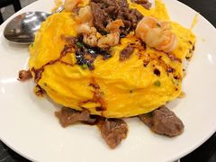 滑蛋牛肉虾仁-有章牛杂(石厦店)