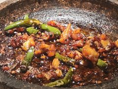 酱爆石锅蛙-绿茶餐厅(滨海万达广场店)