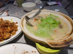 水东芥菜咸猪骨煲-皇后餐厅-煲仔·小菜·打边炉(古北店)