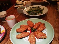 蛋黄鸡翅-新白鹿餐厅(银泰西湖文化广场店)