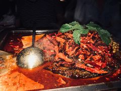 重庆豆花烤鱼-探鱼·鲜青椒爽麻烤鱼(西南商都店)