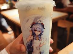 甘雨·麟迹仙酪-喜茶(迪士尼小镇·平行宇宙店)