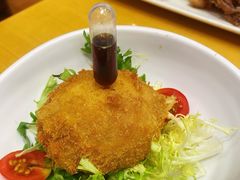 酥炸猪肉裹温泉蛋-胜博殿日式炸猪排(西红门店)