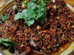 热拌牛肉-人和水上飘(第一家店)