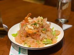 柚子虾沙拉-mango tree芒果树泰国餐厅(青岛万象城店)