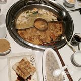 今天火锅吃撑了，超满足