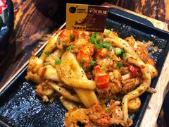 铁板销魂椒椒小龙虾-小川洋风料理(街道口店)