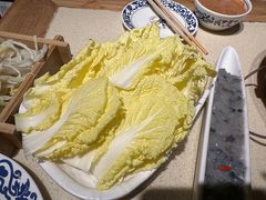 胶黄白菜芯-东镇老火锅(长春路首店)