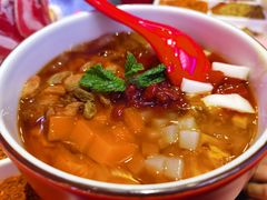 什锦红颜冰粉-秦炉烤肉(财富中心店)