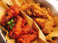 黄油蒜炸鸡块-富乐满韩国正宗炸鸡韩国料理(虹泉路店)