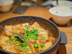砂锅脆皮豆腐-炊烟小炒黄牛肉(中心印象城店)