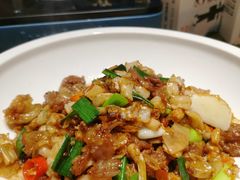白辣椒炒肉-格塘人家·山泉水煮鱼(望兴家园店)