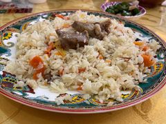 新疆抓饭-新疆巴州金丝特餐厅(大钟寺店)