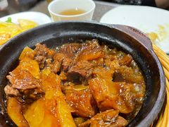 牛腩牛筋萝卜煲-熠盛粤味·顺德桑拿鸡(永康路店)
