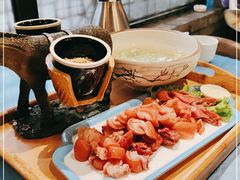 -乔家小院•非遗驴肉•本地小海鲜(滨河路店)