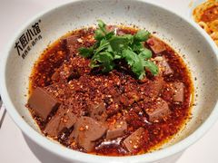 辣子蒜羊血-大厨小馆(华阳城店)
