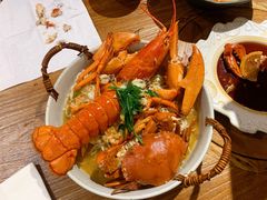 波龙膏蟹面-十面欢腾·海鲜面·台式Bistro(长乐路店)