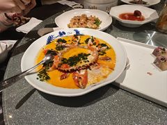 虾汤蛋羹葱油膏蟹-蟹榭·本帮江浙菜·蟹宴(五角场合生汇商场店)