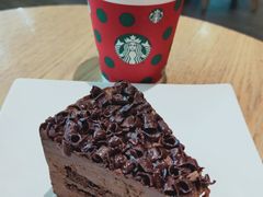 浓醇三重黑巧克力蛋糕-星巴克(绵阳涪城凯德店)