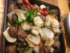 韩式铁板炒鸡肾-肉匠Korean BBQ(兴盛路店)