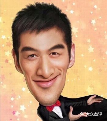 传神的肖像漫画超逼真～