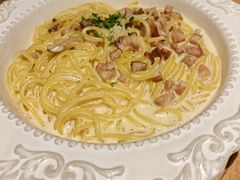 生奶油培根意大利面-玛格萝妮比萨屋(四平店)