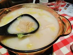 鸡汤豆腐煮青菜-西贝莜面村(东莞壹号广场店)