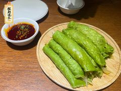 菠菜煎饼-蓝田印象
