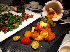 紫蘇辣椒炒眼睛螺-闻见中国海南菜(K11店)