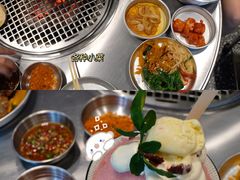 杨梅茉莉雪花冰-馥二代韩式烤肉 2세대 불고기(喷水池店)