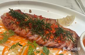 Grilled Pork Neck Meat