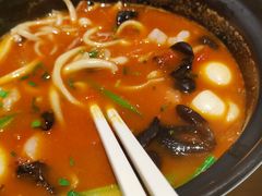 番茄牛肉剪刀面-九毛九西北菜(百信广场店)
