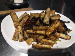 风味茄子-七号仓库火盆烧烤(镇江北路店)