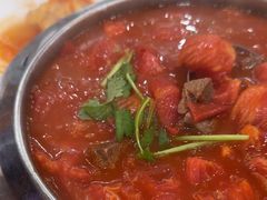 牛腩炖西红柿-鹤乡东北菜(崮山路店)