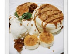 焦糖肉桂苹果舒芙蕾Pancake-娜娜家•Nana's restaurant(国金汇店)