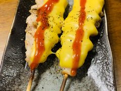 烤芝士鸡肉串-鸟内会(河北路店)