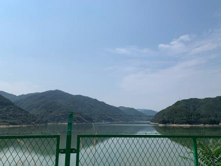 梁辉水库-"景色本来是可以的 但是周围都是围栏 什么.