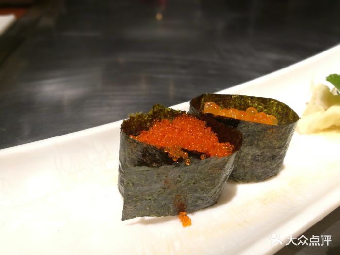 大渔铁板烧(朝阳大悦城店)蟹籽军舰图片 - 第559张