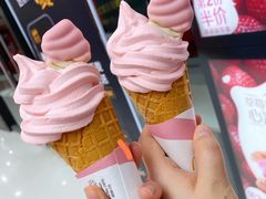 樱花小红莓华夫筒-麦当劳(大庆昆仑唐人中心店)