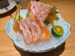 三文鱼刺身-隐泉京望日式料理(太和广场店)