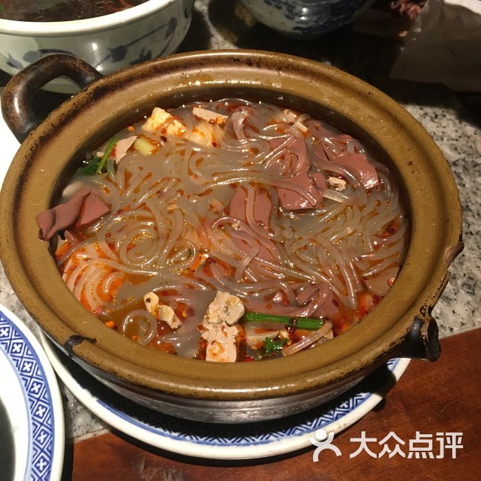 南京大牌档鸭血粉丝煲图片-北京江浙菜-大众点评网